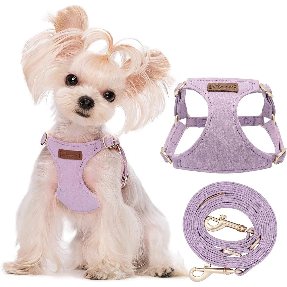 Adjust No Pull XXS Puppy Harness Soft Escape Proof Multifunctional Dog Leash Lightweight Breathable