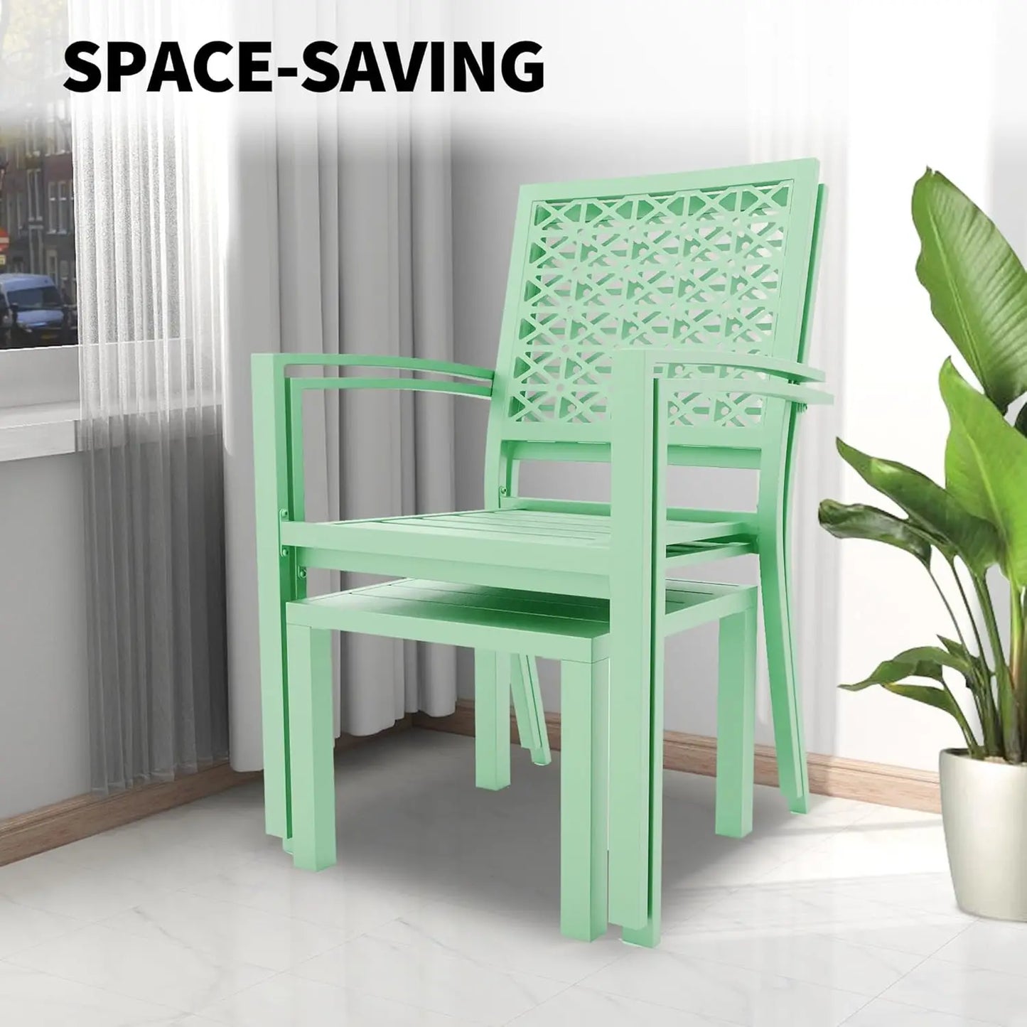 3 Piece Outdoor Patio Bistro Table w/Chairs & Coffee Table, Balcony,Front Porch, Apartments,Backyard