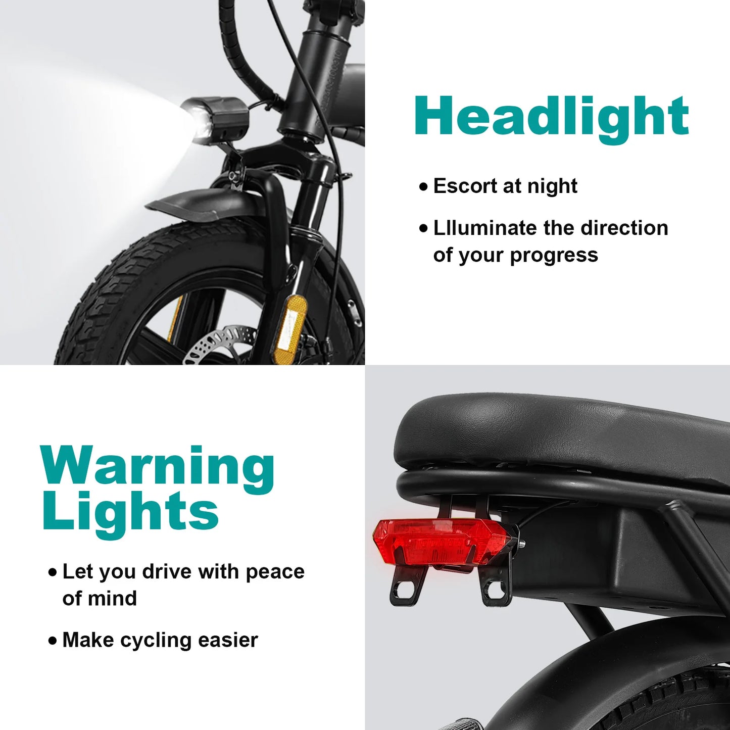 14-inch electric bike, easy to fold,  commuter 500W motor, removable battery, 20-mile max range