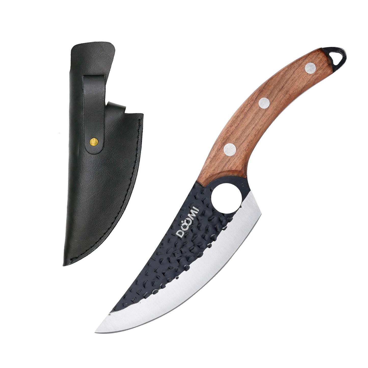 Kitchen Upgraded Viking Knives,Sheath Hand Forged Butcher, Japanese Cooking Sharp Cleaver Chef, camp