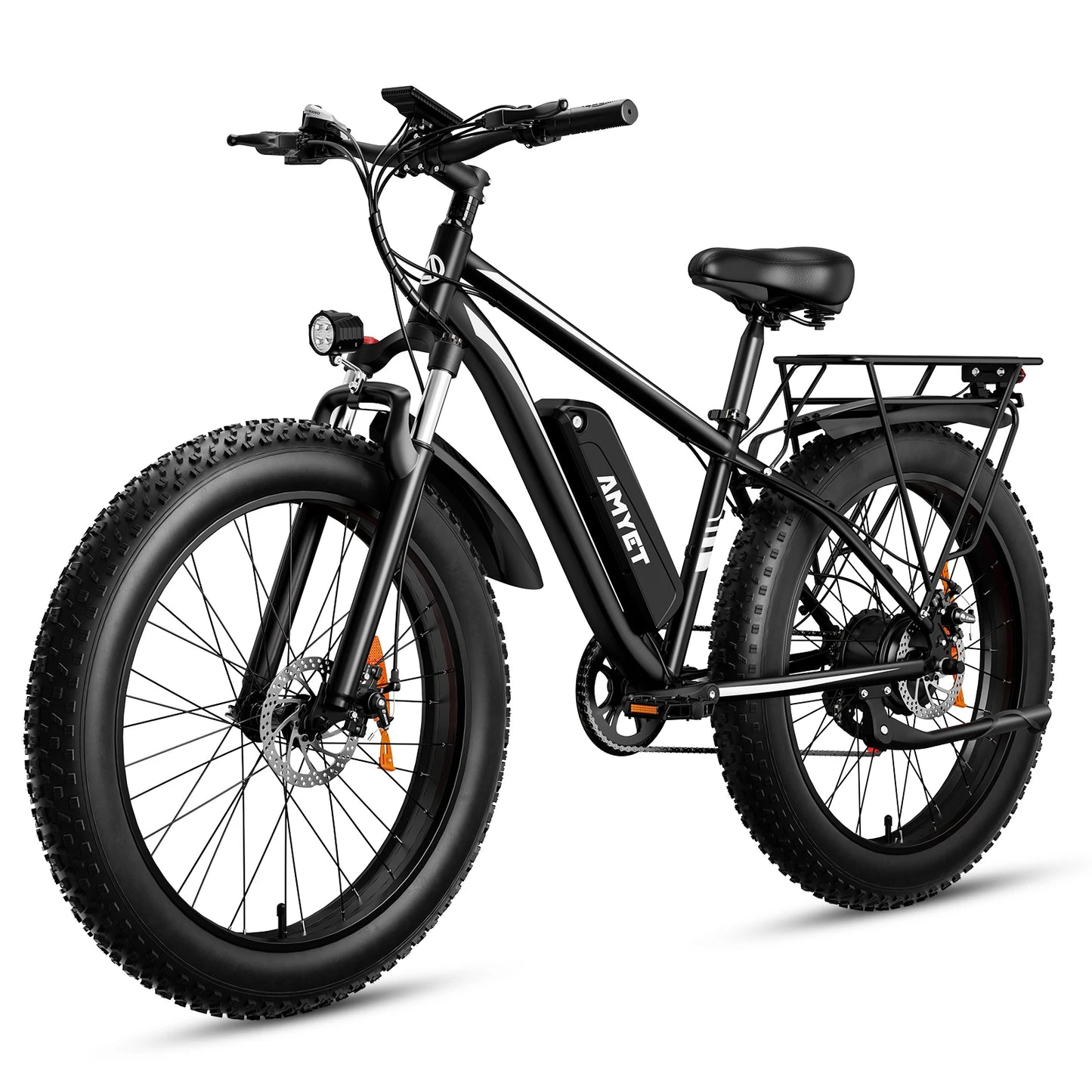 EB26 Electric Bike for Adults 1000W 48V 15AH  26" Fat Tire Mountain 31mph Dual Shock Absorber