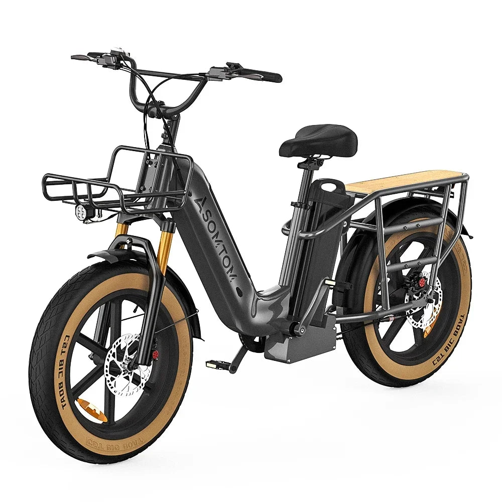 Electric Bicycle 1500W Powerful motor 48V30AH Dual Battery Urban Electric Bike Fat Tire Aldult