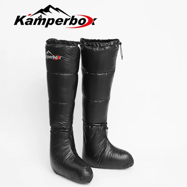 Camping Down Socks Down Boots Sleeping Bag Socks Down Boots Camping Sleep Boots