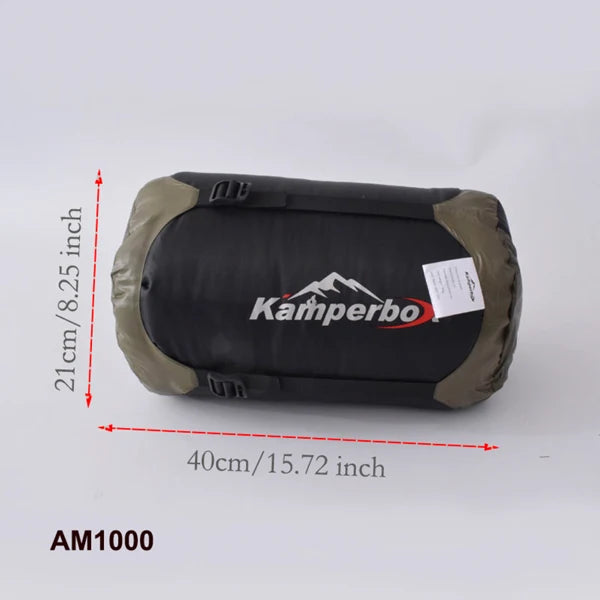 Kamperbox Outdoor Camping Down Sleeping Bag Winter Warm Sleeping Bag Camping Waterproof