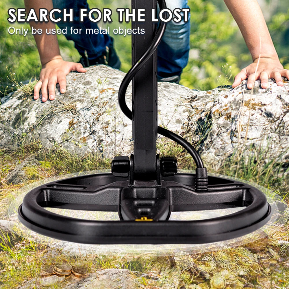 TX-850L Metal Detector Professional Depth Metal Detector High Sensitivity Gold backLight Pinpointer