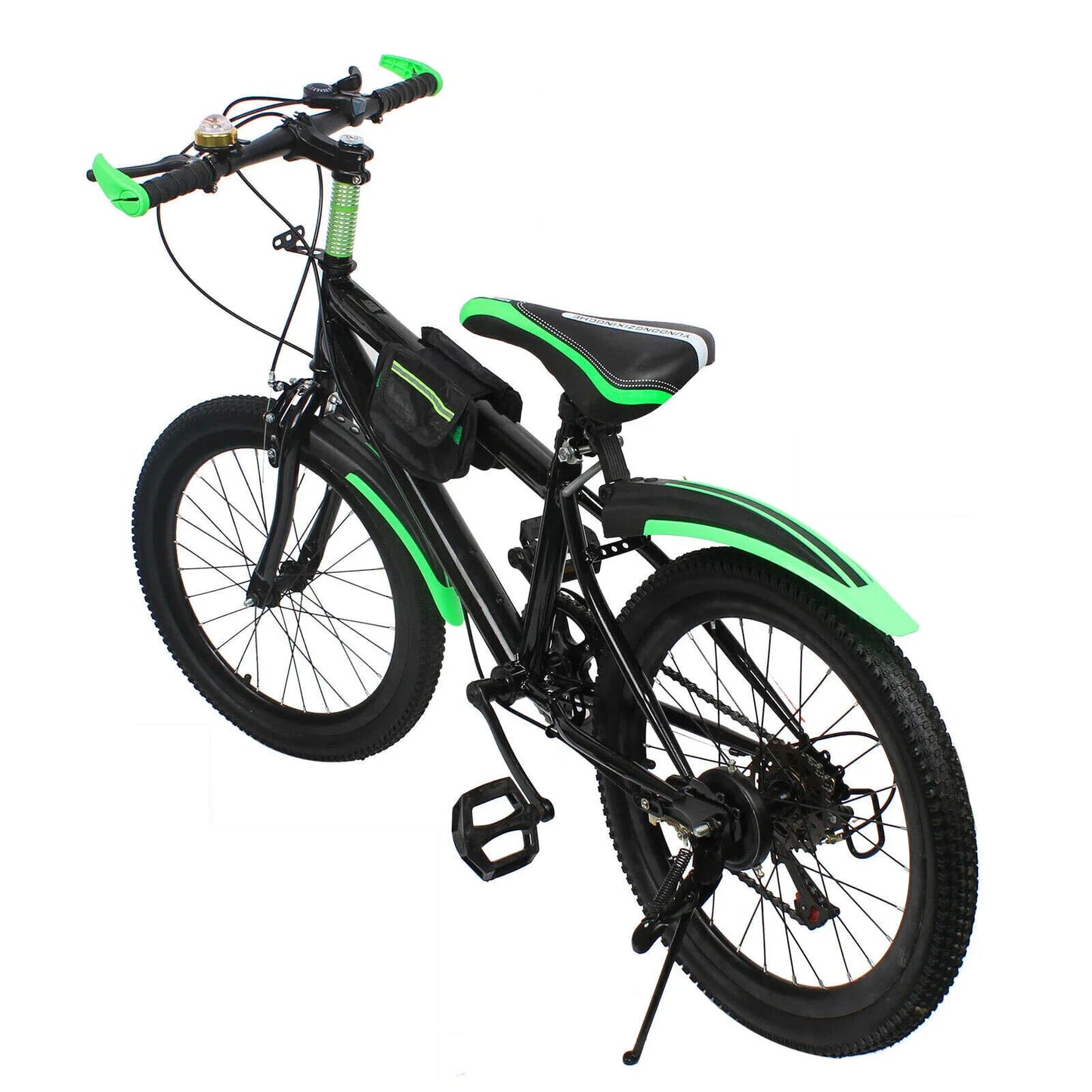 High Carbon Steel 20-Inch Child Bike, 7-Speed Mountain Bicycle for City Riding