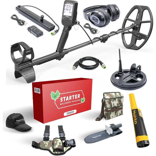 Pro Pack, Accupoint Pinpointer,Starter Accessory Package, Professional Metal Detector Set