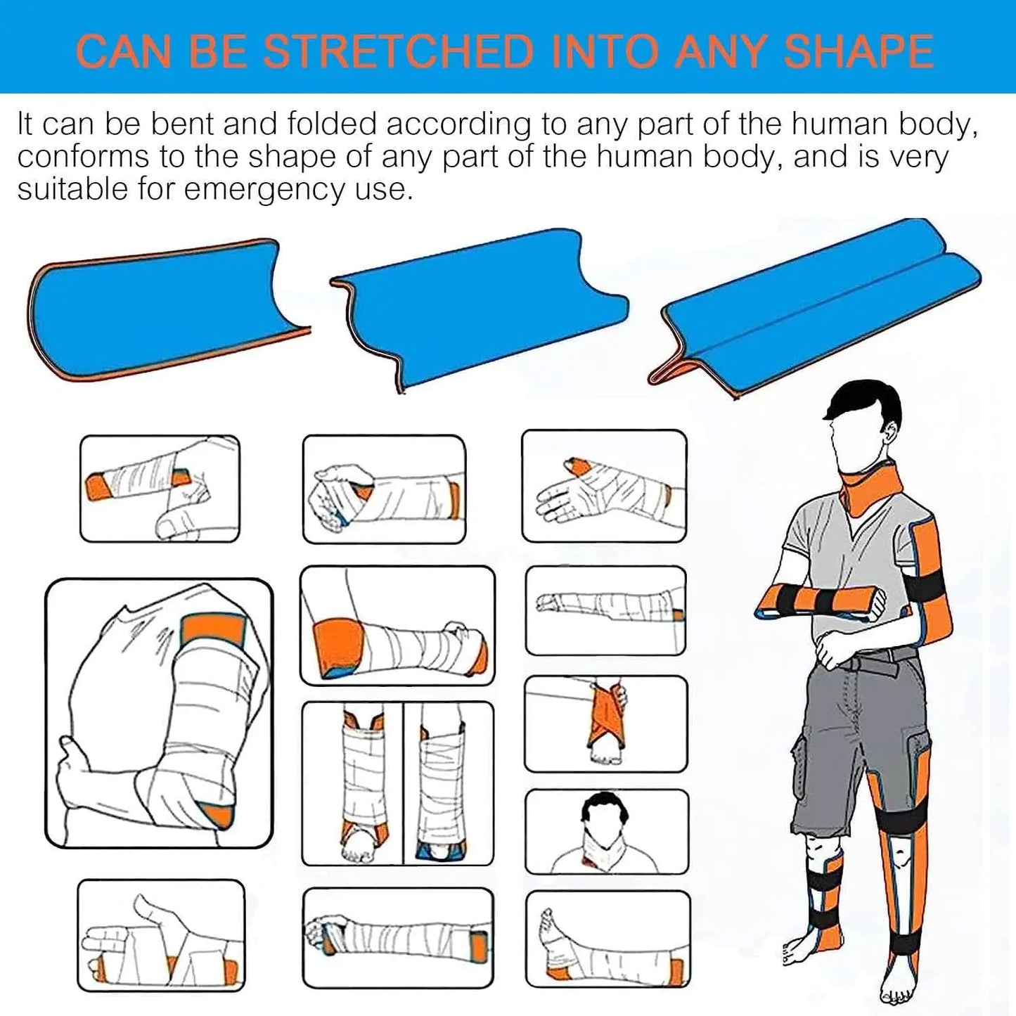 74 Piece Ifak Trauma Kit Upgrade Tactical First Aid, Molle Pouch Rip Away for Survival Camping
