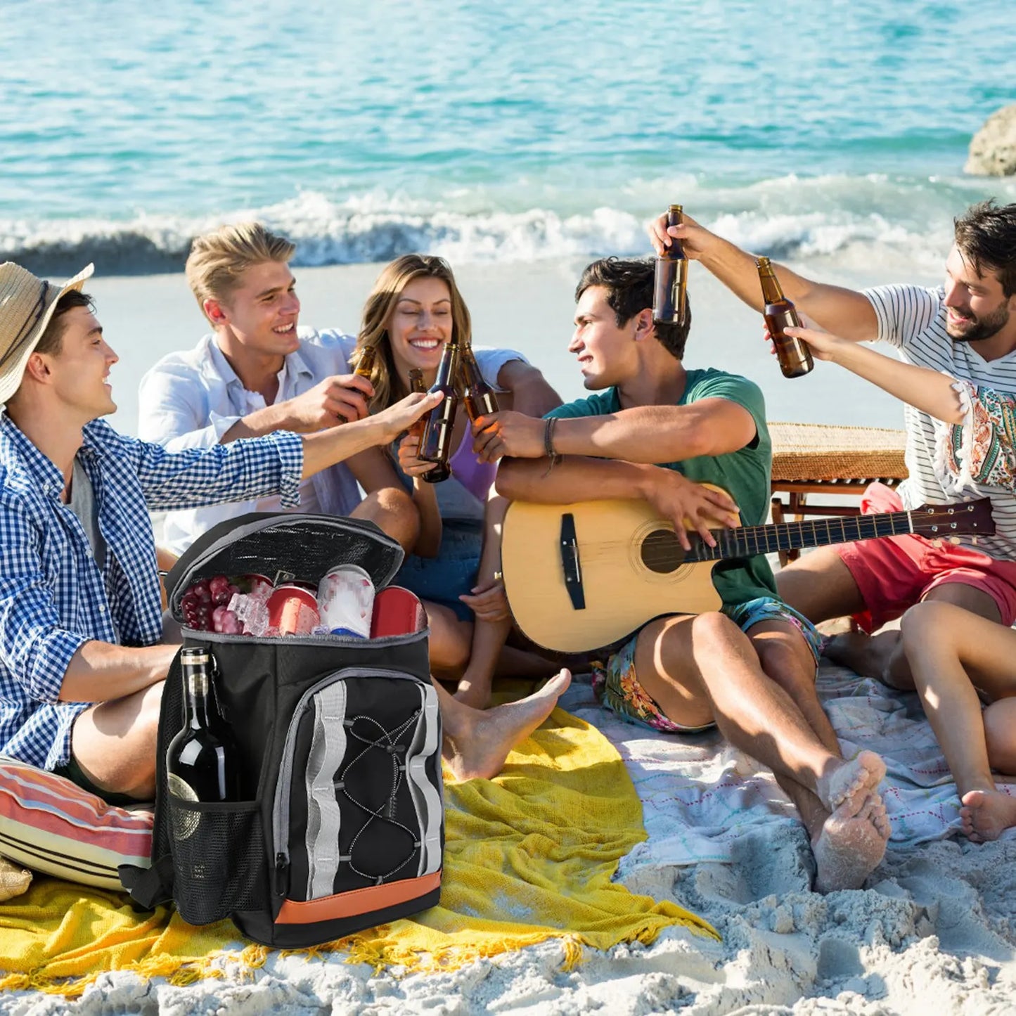 Cooler Backpack Waterproof Lunch Leakproof  Lightweight for Men Women for Picnic Camping Hiking