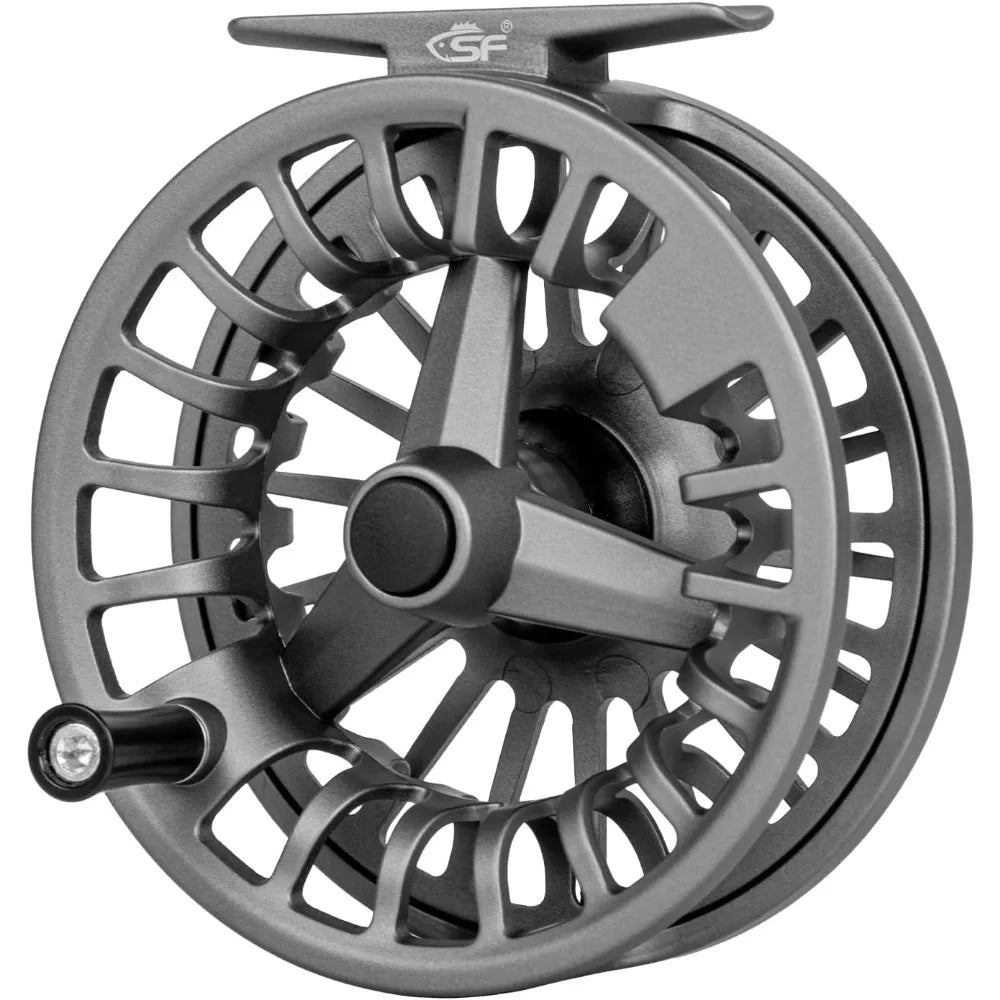 5/6wt Fly Fishing Reel, Fly Fishing, Aluminum Alloy Body, Easy Spool Change, Freshwater