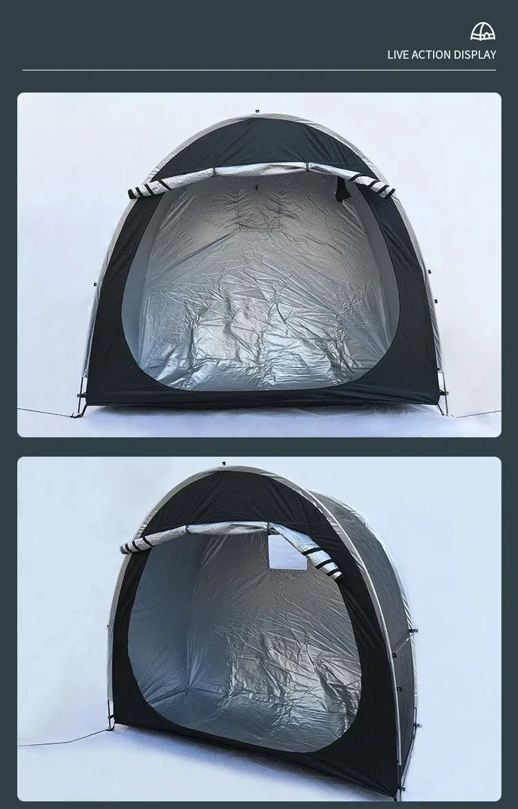 Outdoor Storage Bicycle Shelds,Foldable Portable, Waterproof Foldable Bicycle Protective Gear