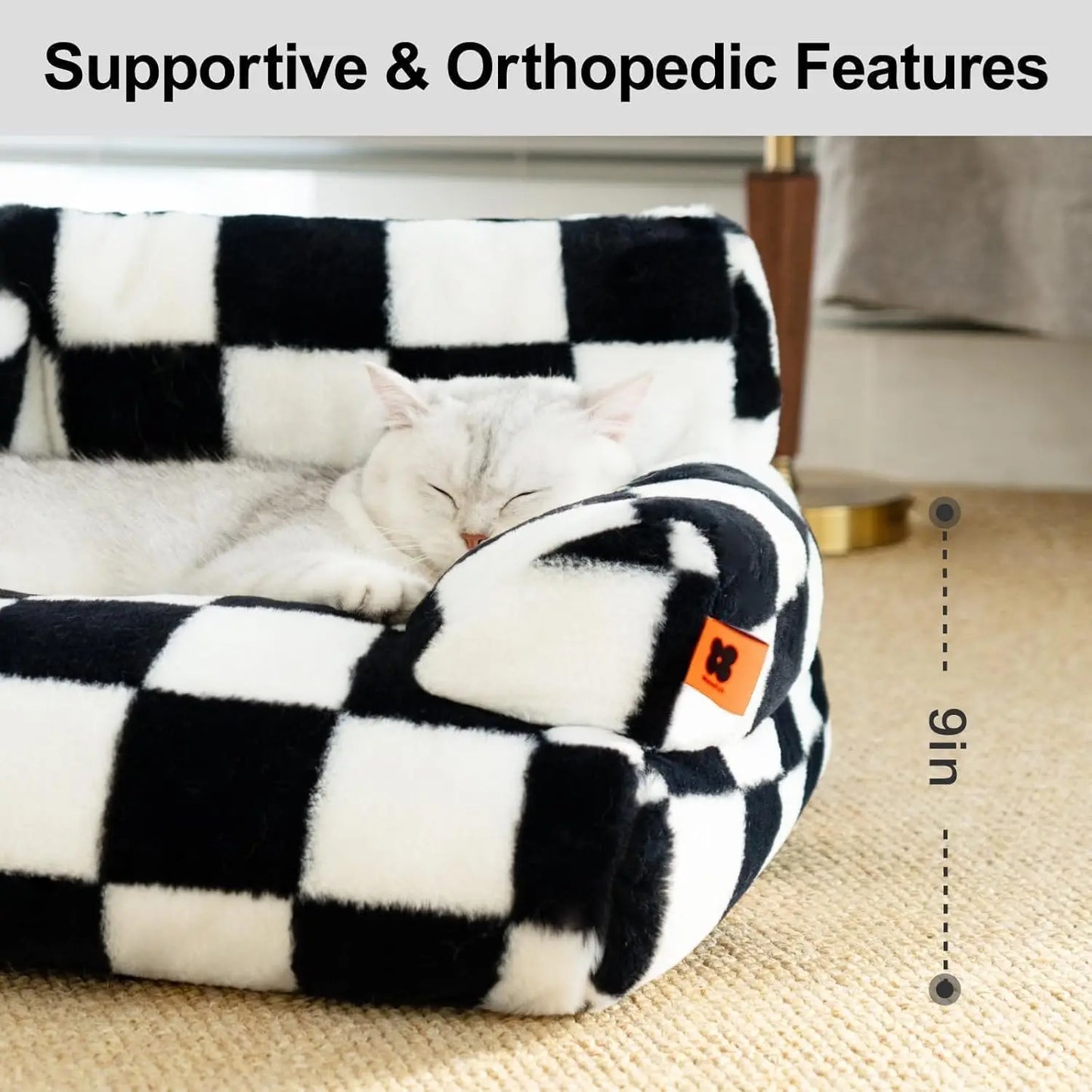 Pet Couch Bed 26×19×13 Inch WashableBeds for Medium Small dogs