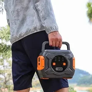 80000mAh AC Battery Pack Charger Power Bank Camping 110V/230V , 320W Emergency Solar Generator