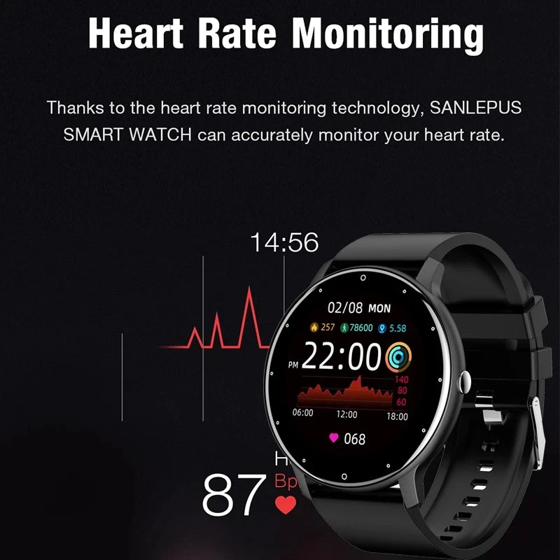 2025 Women Smart Watch Real-time Weather Forecast Activity Tracker,Heart Rate Sports Smart Watch Men