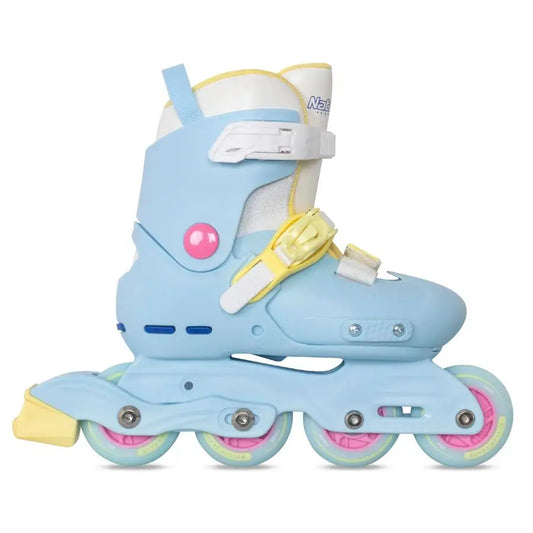 Inline Skates,Girls Kids Teens Boys Age 4,16, 4 Sizes Adjustable Blades Roller Outdoor Indoor
