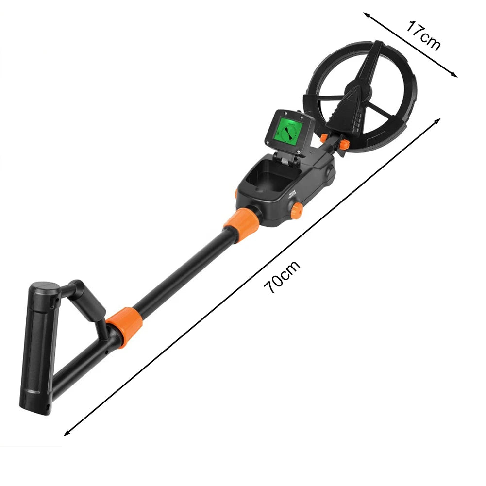 MD1008A LCD Gold Metal Detector Treasure Underground Sensitive Search Coil Main Unit