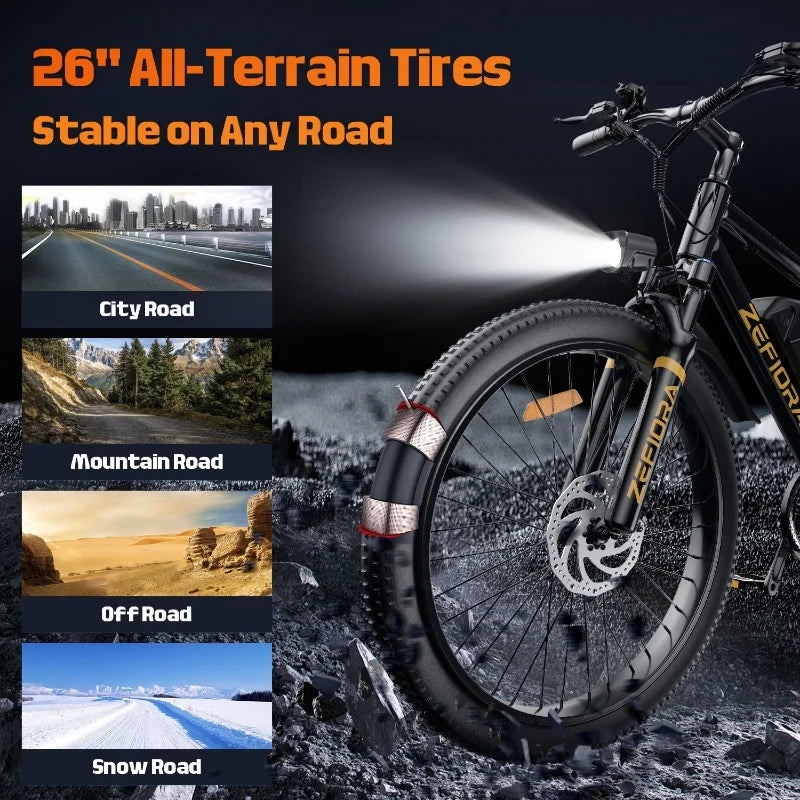 New 2000w Men\'s E-Mountain Bike,20-26 Inch Certified Ul2849 30-50mph 30-60mile 48v,