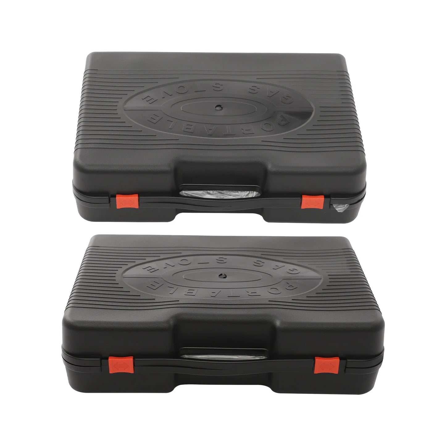 Gas Grill Stove,Sausage Grill Plate,Plastic Box Portable Camping Butane Stove Adjustable Flame