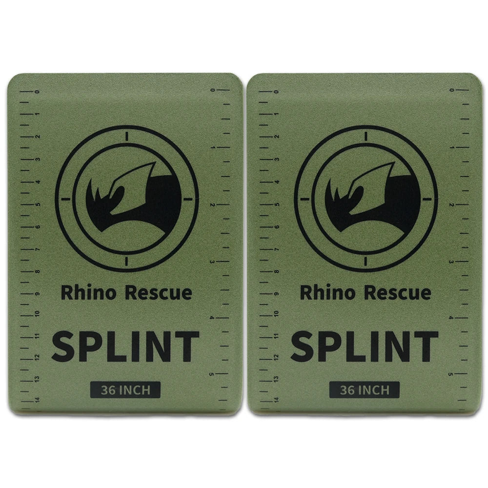 RHINO RESCUE 18/36 Inch Splint - Lightweight Reusable, First Aid For Bone Fracture Treatment