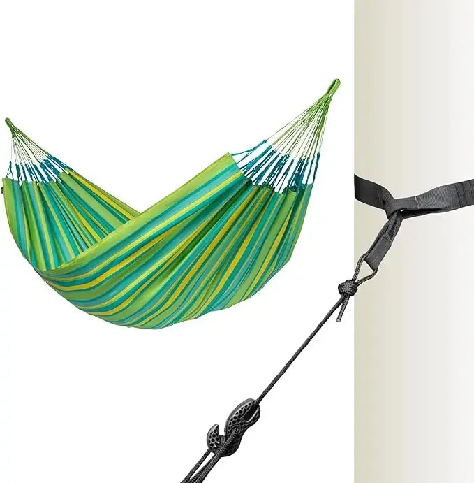 Classic Hammock, Outdoor & Indoor Swing, Relaxation,Weather & Tear Resistant Patio Backyard Hammock