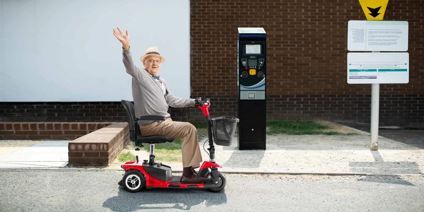 Electric Mobility Scooter 3 Wheel Portable Foldable For Adult Elderly Disabled, Sport