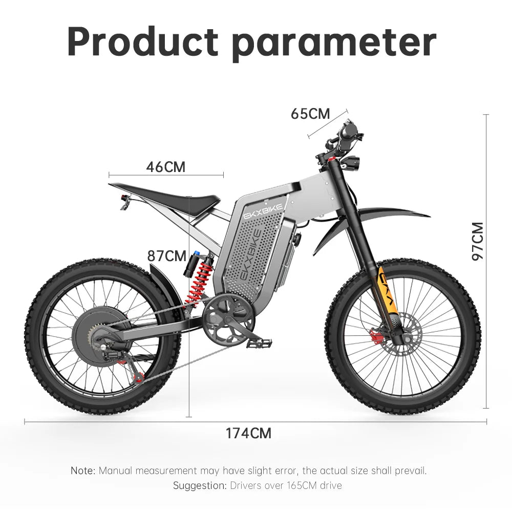 Max E-Motorcycles 3000W Brushless Gearless Motors 60V30AH Lithium Battery Speed 85Kmh Adult Off Road