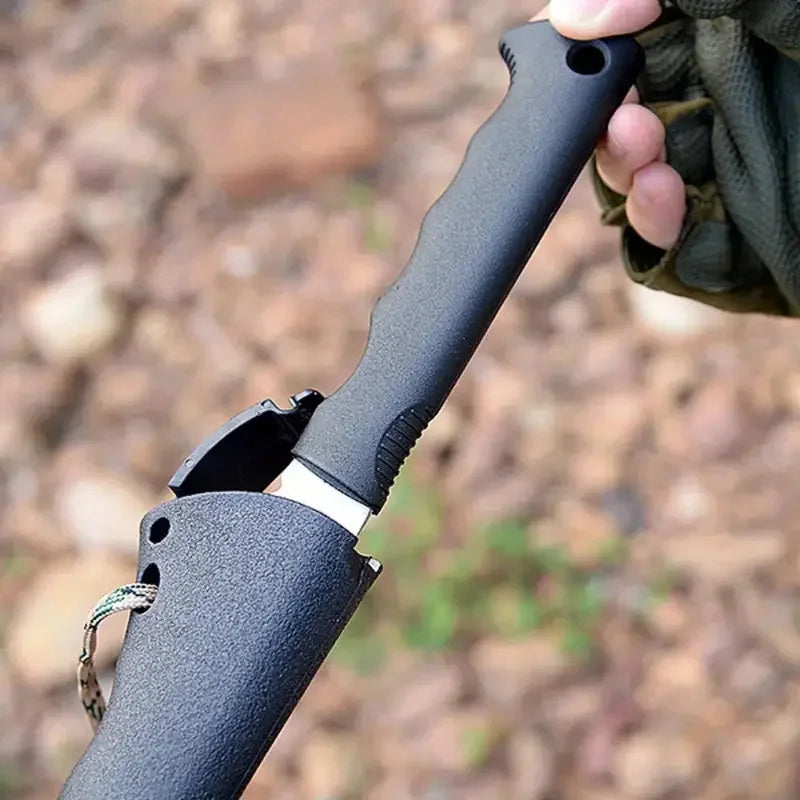 Camping Axe, Survival Gear Lightweight, Nested Serrated Wood Saw Knife, Magnesium Fire Starter Tool