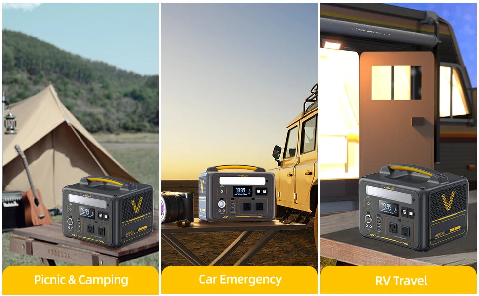 600X with 110W Solar Panel included,600W 299Wh LiFePO4 Solar Charger