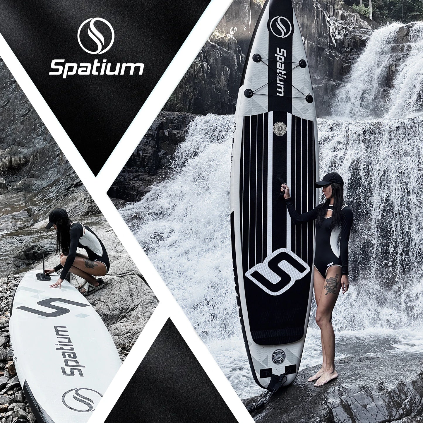 Inflatable Stand Up Paddle Board,Accessories, Anti-Slip EVA Deck, 11’5’’  Adults
