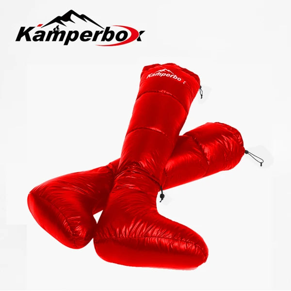 Camping Down Socks Down Boots Sleeping Bag Socks Down Boots Camping Sleep Boots