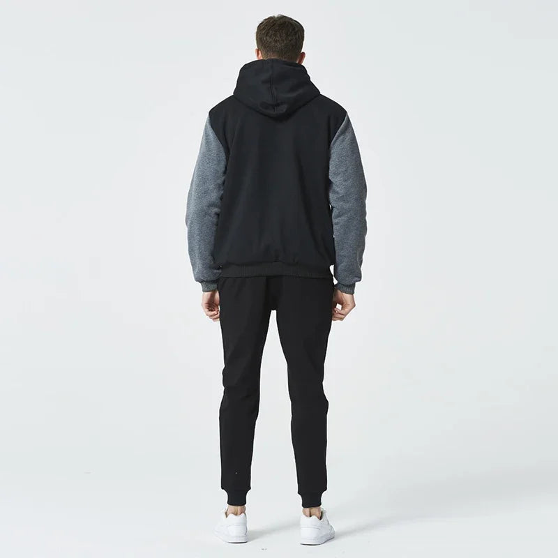 Men's Jacket Camouflage Thicken Winter Jackets for Men Fleece Long Sleeve Coat Man Casual Hoodies