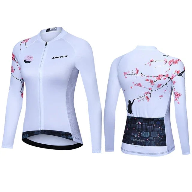 Women's Cycling Clothing 2022 New Roupa Ciclismo  Long SleeveMountain Bike Road Bicycle T-Shirt