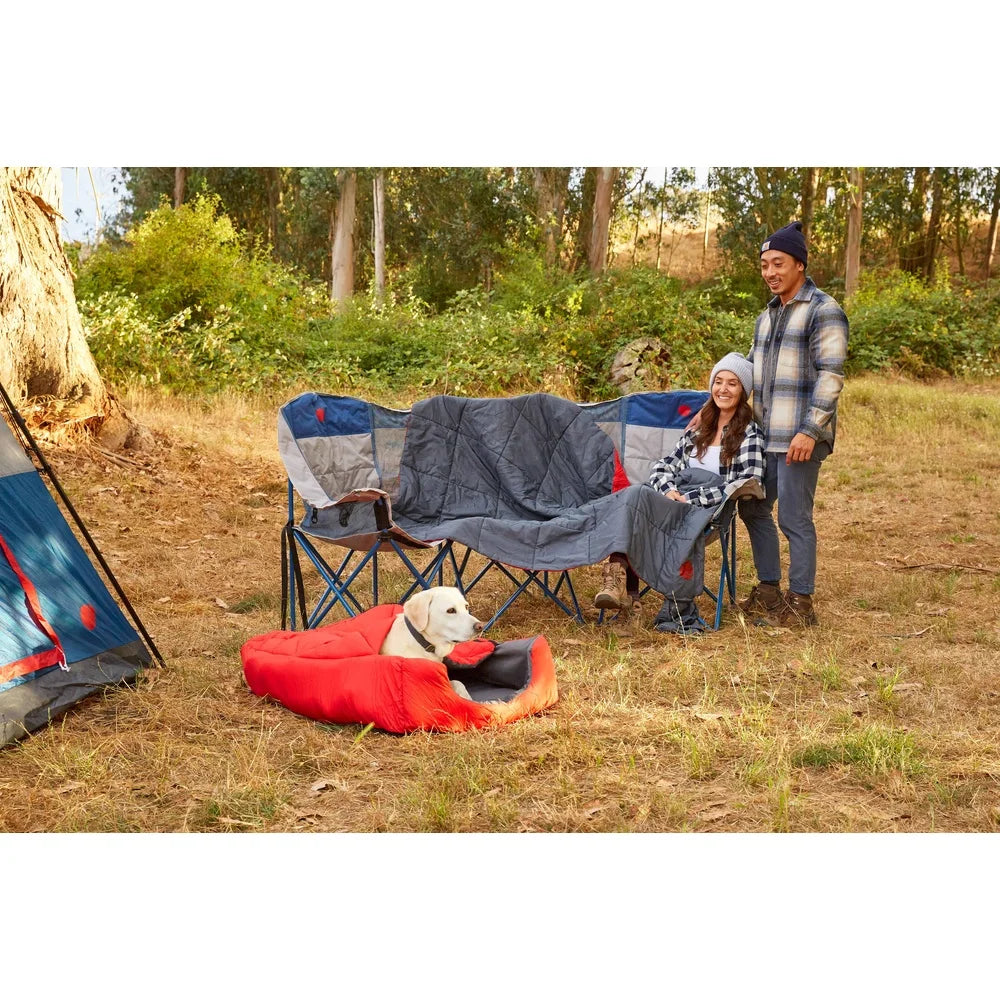 Portable Pet Sleeping Bag, Zippered Cover Lightweight Travel Camping Large Pets Comfortable
