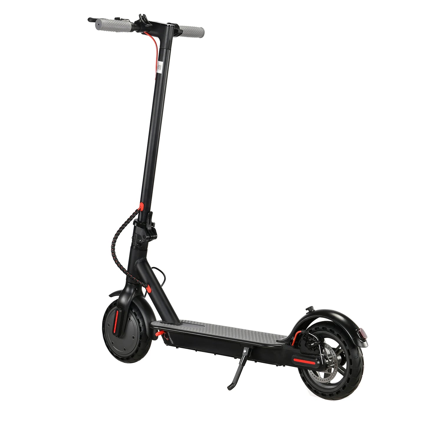 350W Foldable Electric Scooter Adults Teens,Explosion-proof Tires,Dual Brake System,Lightweight