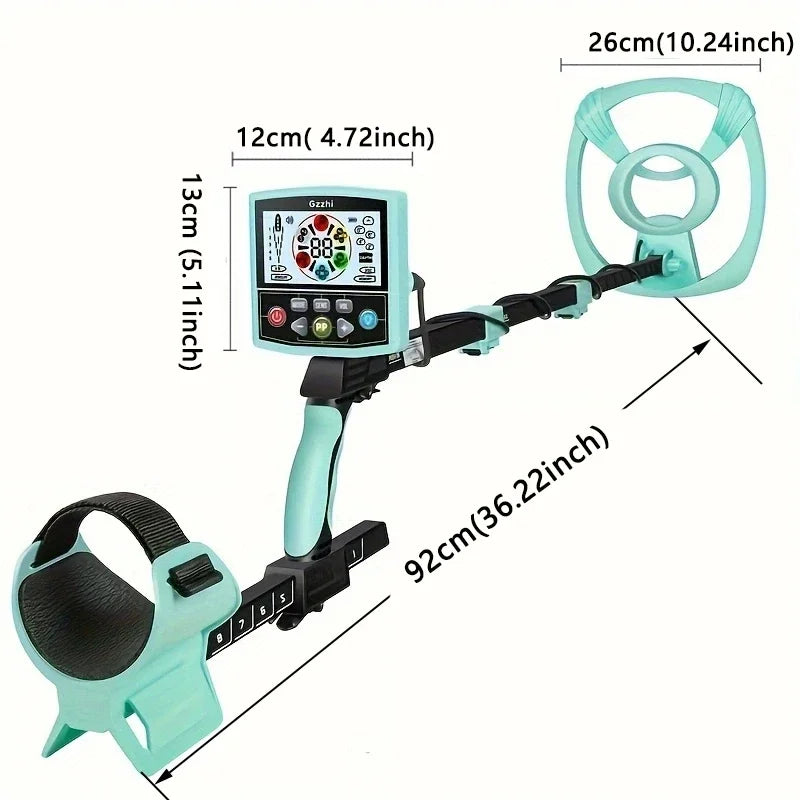 Metal Detector Professional Underground Gold Pinpointer Detecting Jewelry Treasure High Sensitivity
