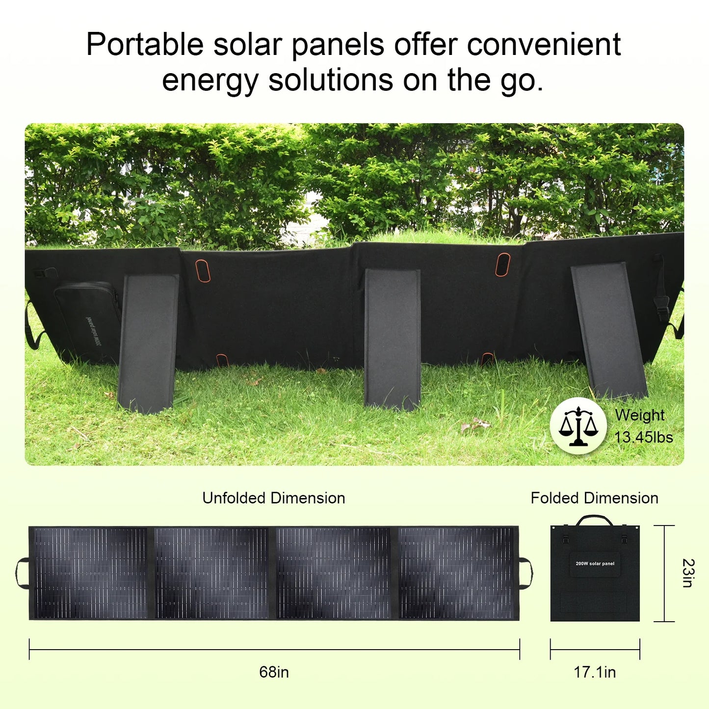 2400W/2160Wh Power Energy Stations Q2501 Rechargeable Batteries Solar Panels 200W FoldableOutdoor