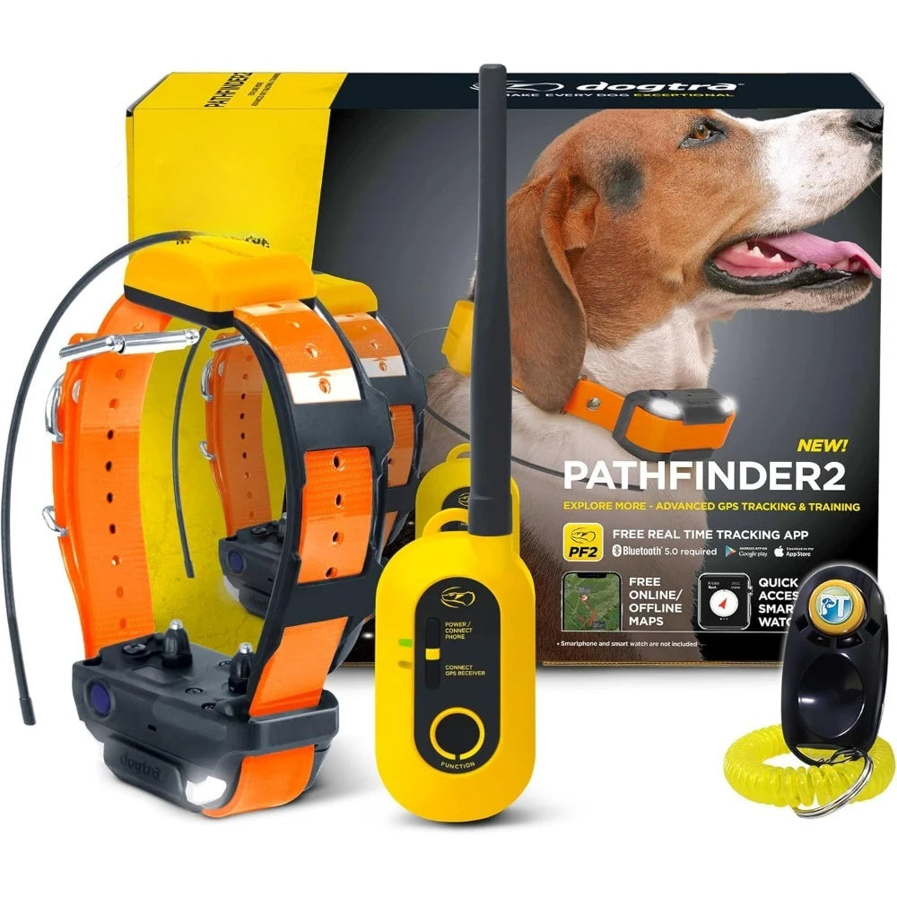 Hunting Ecollar GPS Dog Training Collar,Remote, 9 Mile Range, Tracking & Containment for big Dog