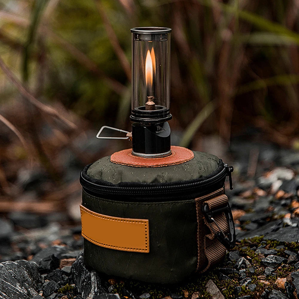 Camping Gas Lantern,Night Light Multi-Function Gas, Windproof Portable Metal for Camping Picnic
