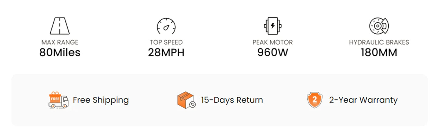 Boxer-ST E-Bike 960W 48V 20AH  26" x 4" Fat Tire Full Suspension Ebike with 2-Year Warranty