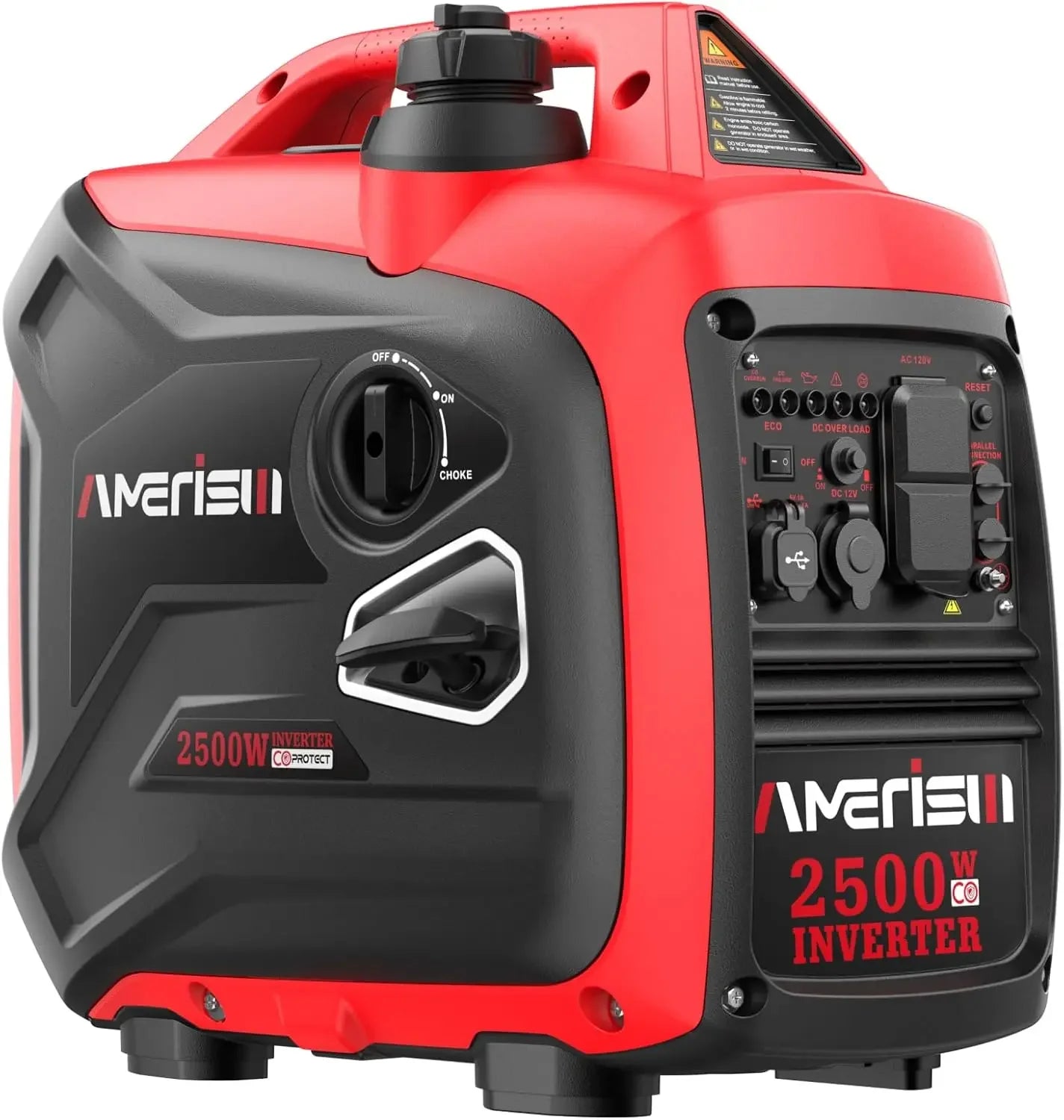 EPA Compliant 25Version,500-Watt GAS Powered Portable Inverter/Gen,CO Sensor, Super Quiet.NOT SOLAR