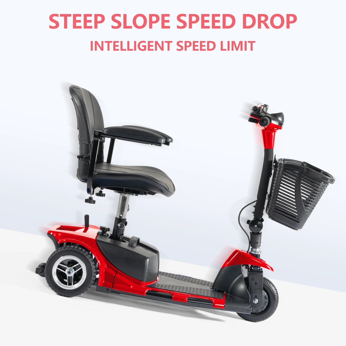 Electric Mobility Scooter 3 Wheel Portable Foldable For Adult Elderly Disabled, Sport