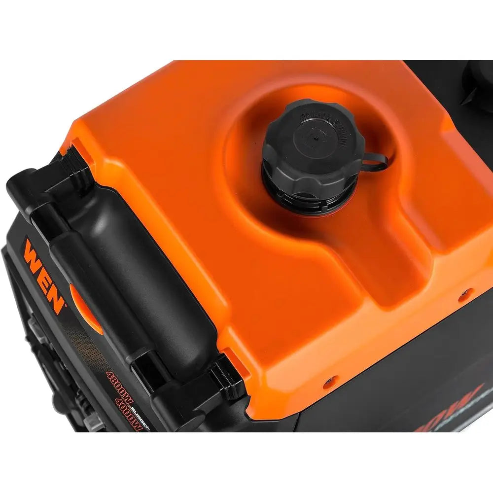 Portable 4800-Watt Ultra-Quiet RV Inverter Generator with Fuel Shut-Off Feature GAS-NOT SOLAR