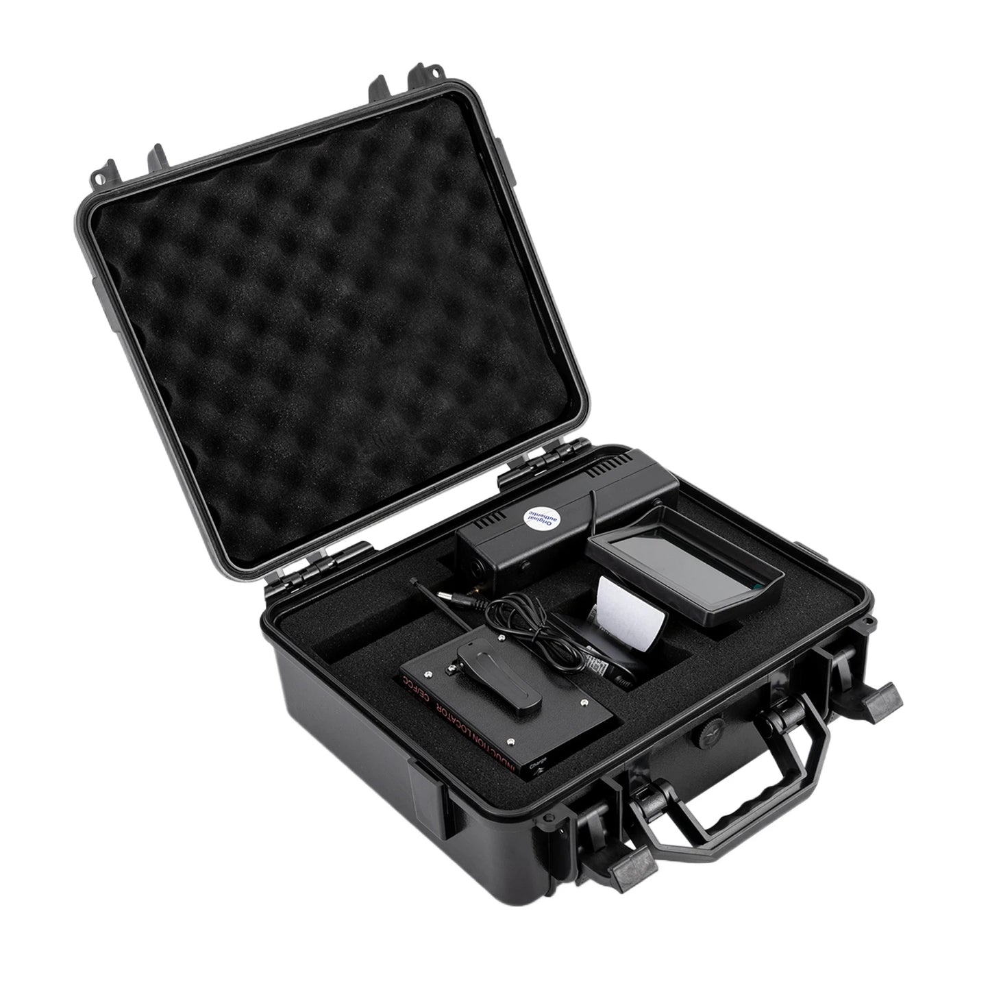 Durable Metal Detector with 3937ft Detection Range, 98.4ft Depth, Detects Gold, Silver+ LED Display,