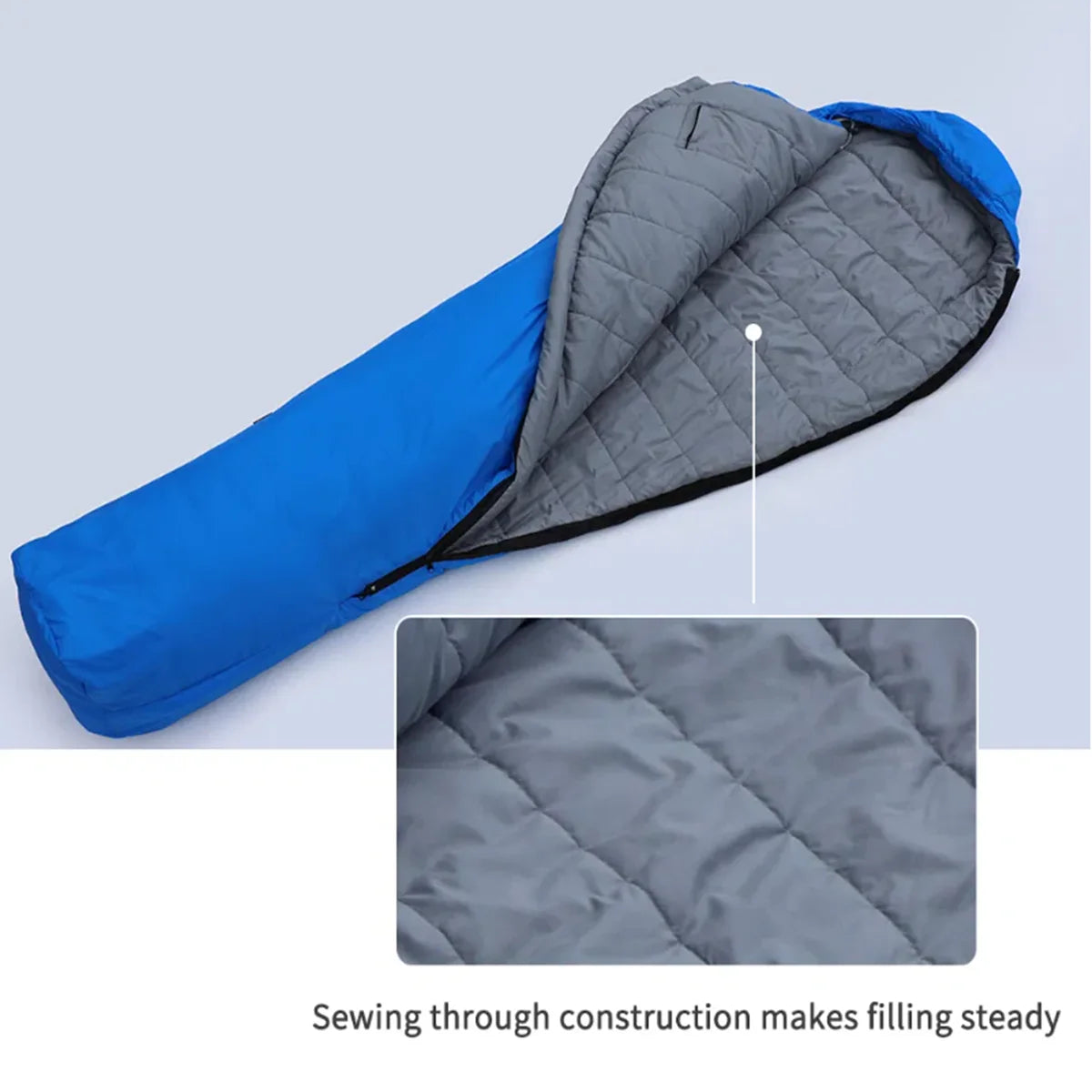 Kamperbox Camping Sleeping Bag Outdoor Camping 3 Season Sleeping Bag Camping
