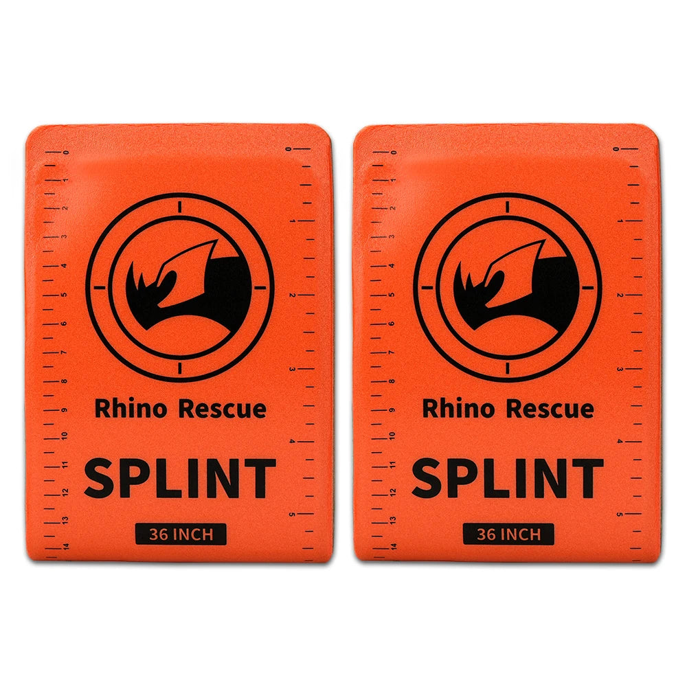 RHINO RESCUE 18/36 Inch Splint - Lightweight Reusable, First Aid For Bone Fracture Treatment