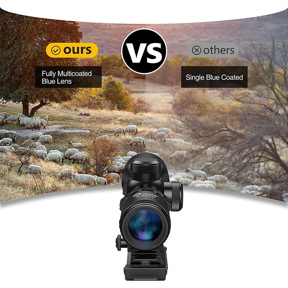 3-9X40 Hunting Deer Air Rifle Scope Wire Rangefinder Reticle Crossbow Mil Dot Reticle Optical Sights