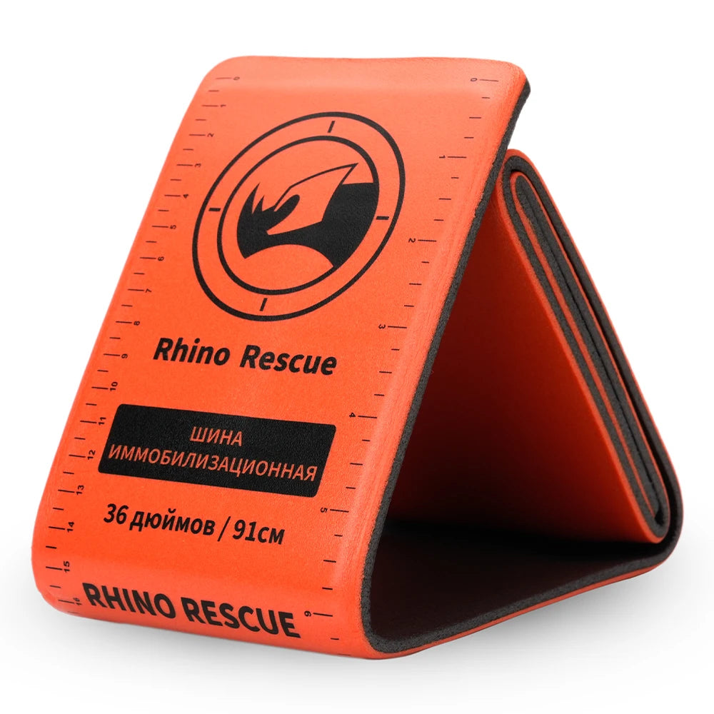 RHINO RESCUE 18/36 Inch Splint - Lightweight Reusable, First Aid For Bone Fracture Treatment