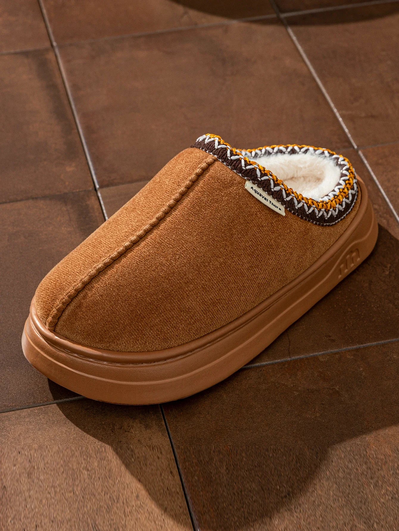 Winter MEN/Women's Slippers fuzzy Fur Anti-slip Soft Sole Outdoor Indoor Warm Comfort Houseshoes