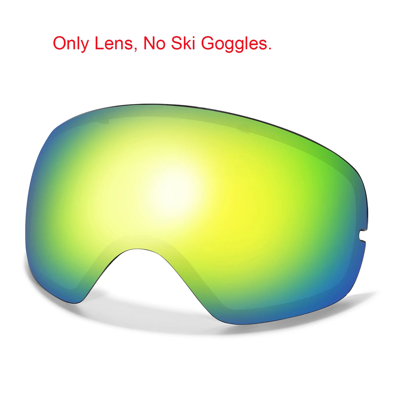 Winter Outdoor SKI Goggles Men/Women Teen, Free Optical Frame/Bag, UV400 Anti-Fog Snowboard Eyewear