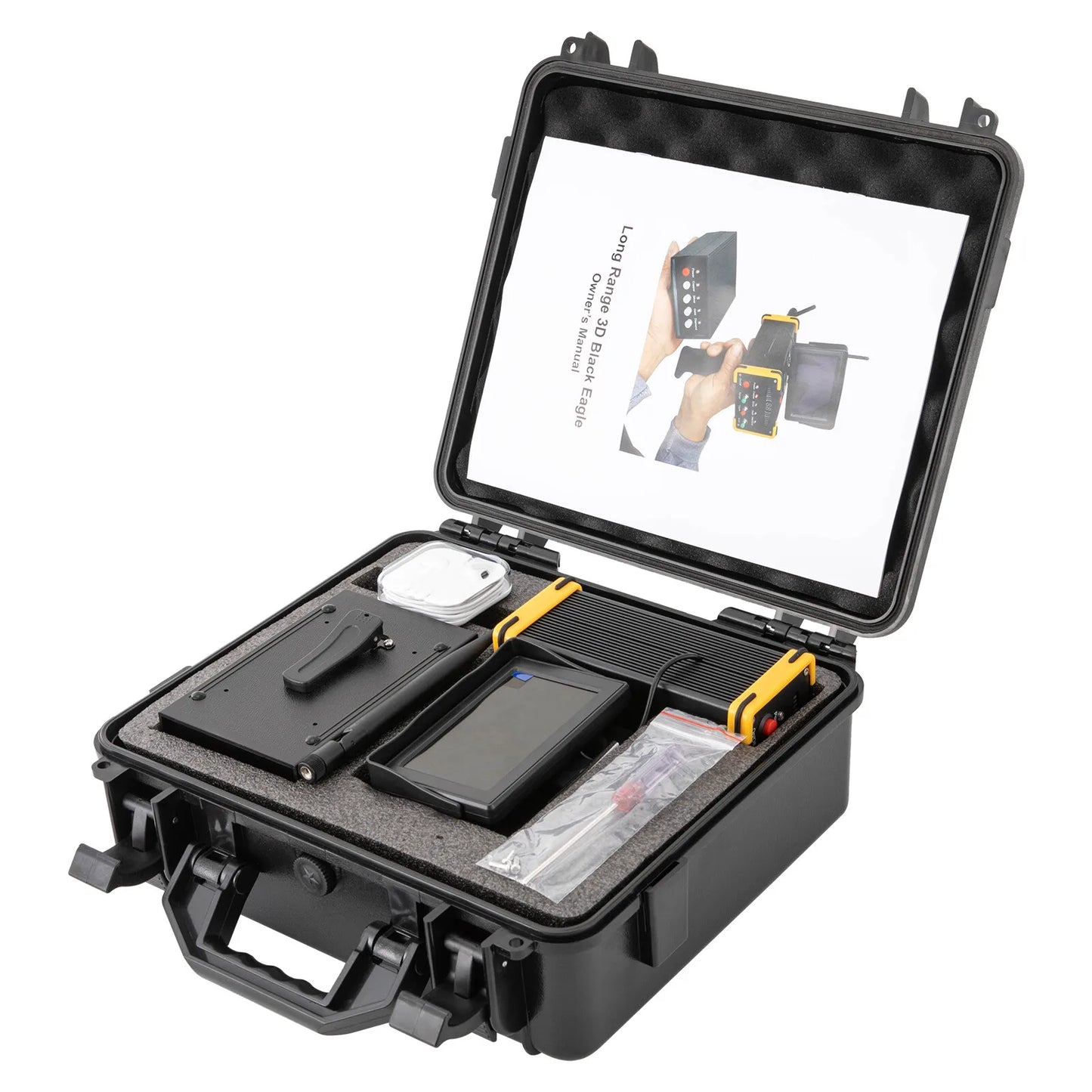 Metal Detector Gold Underground High Definition Screen for Gold Silver Copper AC100‑240V (US Plug)